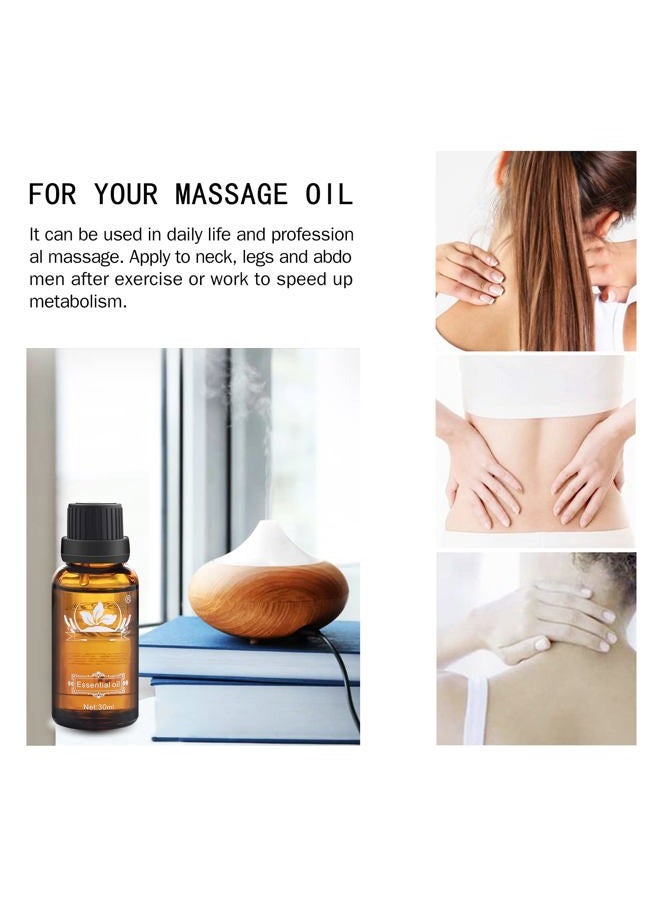 Ownest 3 Pack Ginger Massage Oil,100% Pure Natural Lymphatic Drainage Ginger Oil,SPA Massage Oils,Repelling Cold and Relaxing Active Oil-30ml - Image 5